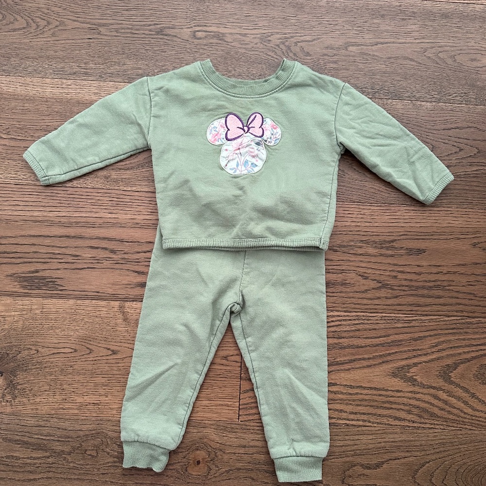 Disney Minnie Mouse Baby Girl Outfit 12-18months